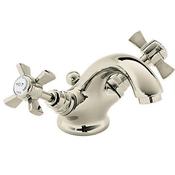Heritage Dawlish Basin Mixer, Vintage Gold image