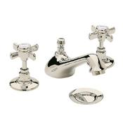 Heritage Dawlish 3TH Basin Mixer, Vintage Gold image
