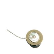 Heritage Basin Waste Porcelain Plug, Vintage Gold