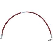EOGB Ruby Red Durable Flexible Oil Hose, 1/4" M90° x 1/4" F, 890mm image