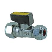 Straight Reducing C + C Mini Ball Valve 15 to 10mm image