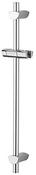 Bristan EVC ADR01 C EVO Riser Rail with Adjustable Fixing Brackets - Chrome Plated image