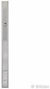 Bristan TFP3003 Fixed Temperature Timed Flow Shower Panel &amp;amp; VR Head Panel, Steel image