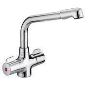 Bristan Manhattan Easyfit Monobloc Kitchen Sink Mixer Tap - Chrome image