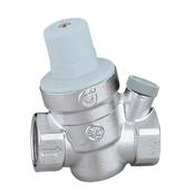 Caleffi 1" Inclined pressure reducing valve, with pressure gauge connection image