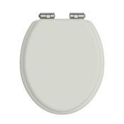 Heritage Chantilly Toilet Seat with Soft Close Vintage Gold Hinges image