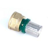 Wras Approved Press Fit 1/2" X 16mm  Straight Coupler Fi X C