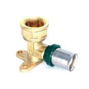 Wras Approved Press Fit 1/2"X 16mm  Wall Plate Elbow Fi X C