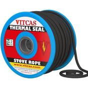 Vitcas Soft Black Fire Rope, 1m x 12mm image