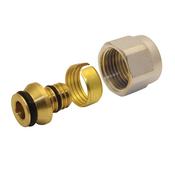 Wras Approved Press Fit 1" x 26mm Nut &amp;amp; Adaptor image