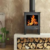 Hamco Oslo Eco 5kW Dry Stove, Matte Black image