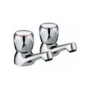 Bristan Club Basin Taps, Chrome image