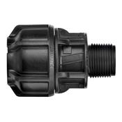 Philmac Metric/Imperial Normal Gauge End Connector POL X MI, 2" x 2" image