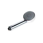 Aqualisa 90mm Harmony Shower Head, Chrome/Dark Grey image