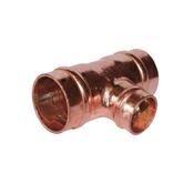 22mm x 22mm x 15mm Solder Ring Reducing Tee image