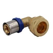3/4" x 20mm Multilayer Compression Elbow image