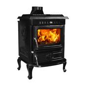 Olymberyl Aidan Boiler Stove, Black Enamel image