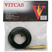 Vitcas Black Glass Tape Adhesive Backed, 10mm x 2mm, 1m length image