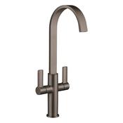 Francis Pegler Jeroni Swept Spout Two Handle, Gunmetal image