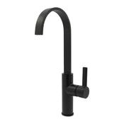 Francis Pegler Jeroni Swept Spout One Handle, Black image
