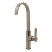 Francis Pegler Jeroni Swept Spout One Handle, Brushed Nickel image