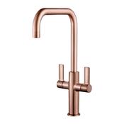 Francis Pegler Jeroni Horizontal Spout Two Handle, Copper image