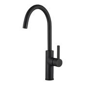 Francis Pegler Jeroni Swan Spout One Handle, Black image