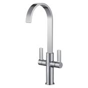 Francis Pegler Jeroni Swept Spout Two Handle, Chrome image