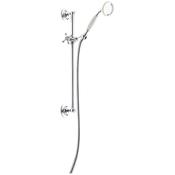 Heritage Adjustable Riser Kit With Handset, Chrome
