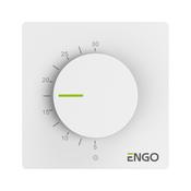 Engo Simple Dial Thermostat, 230V, White image