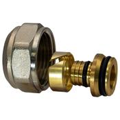 Brass female eurocone adapter for PERTAL pipes ultraPRESS - 16 G3/4"