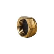 372 Brass Blank Cap