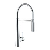 Bristan Sabre Pull Out Kitchen Mixer Tap, Chrome image