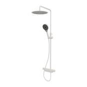Aqualisa Midas 220 Shower Column in Matt White image