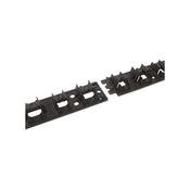 Mounting rail with adhesive tape for underfloor heating pipes (length 1 m (2x0.5 m)) - 12-22 mm