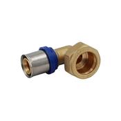 22mm X 20mm Metric Press Fit Compression Elbow