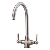 Clever Rune Single Flow Sink Mixer, Brushed Nickel image