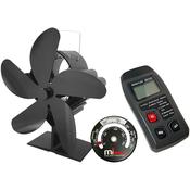 Stove Fan, Moisture Meter and Stove Thermometer Bundle image