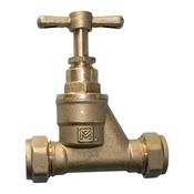 28mm C x C Brass En1213 Stopcock