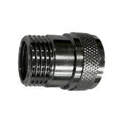 1/2" M x F Shower Single Check Valve Chrome image