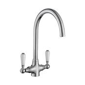 Clever Rune Sink Mixer Chrome &amp;amp;Ceramic Handles image