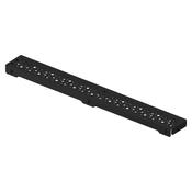 Aqua Ambient Shower Inlet Grate Spot 700mm, Black image