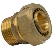 1" - 32mm Male Multilayer Coupler MI x C (Lead Free)