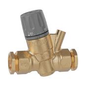 Caleffi 116 Standard Thermal Regulator C/W Gauge Port 15mm / 1/2" F Adj. 40-65°C