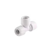 Hep2O Equal Tee 22mm White