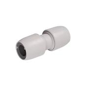 Hep2O Imperial Straight Connector 1/2" White image