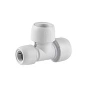 Hep2O Imperial End Reduced Tee 1"x3/4"x1" White