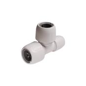 Hep2O Imperial End Reduced Tee 3/4"x1/2"x3/4" White