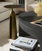 Nuvola Round Brass Table