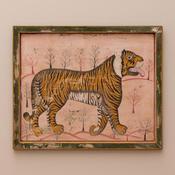 Bengal Tiger on Oak